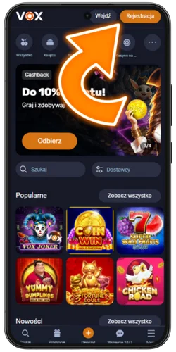 Otwórz naszą aplikację