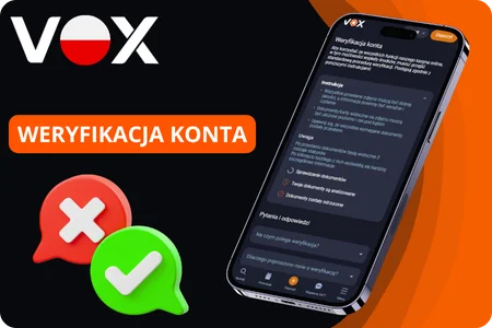 Weryfikacja konta VOX
